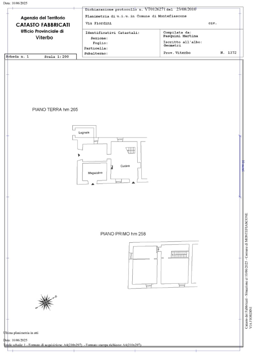 Casa Indipendente - Planimetry 1