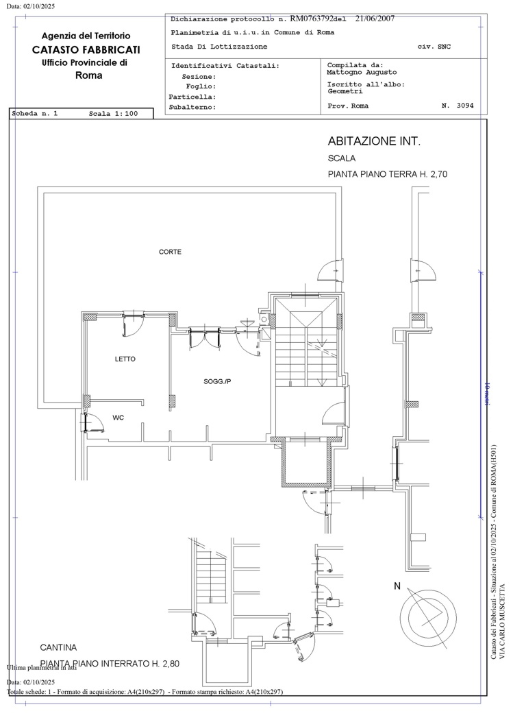Appartamento - Planimetry 1