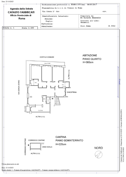 Appartamento - Planimetry 1