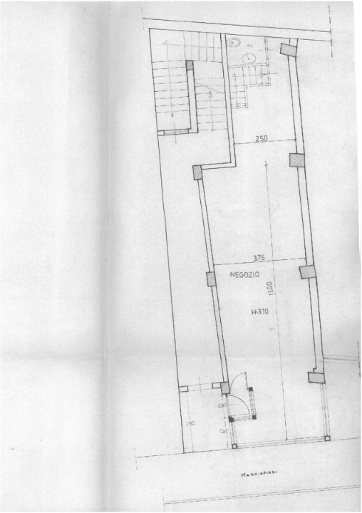 Negozio - Planimetry 1