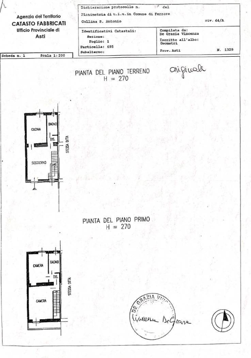 Casa Indipendente - Planimetry 1