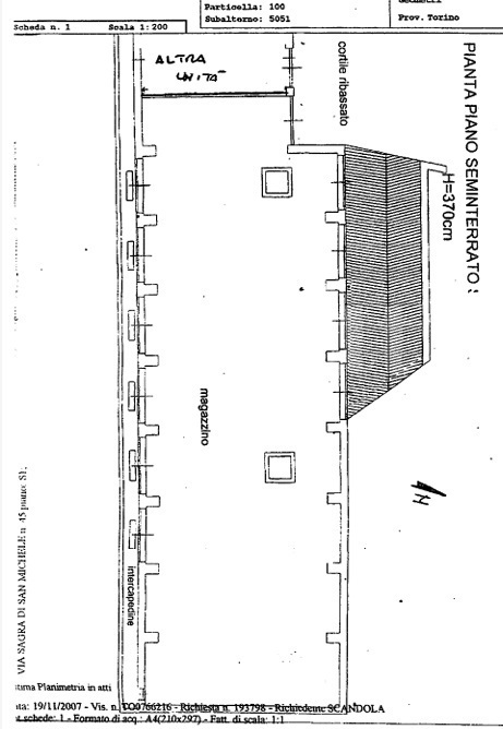 Magazzino - Planimetry 1