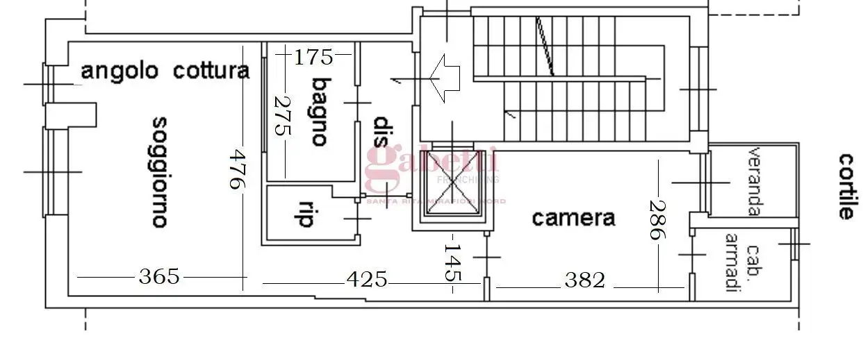 Appartamento - Planimetry 1