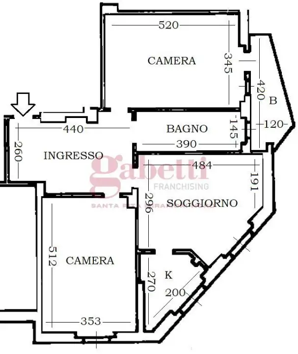 Appartamento - Planimetry 1