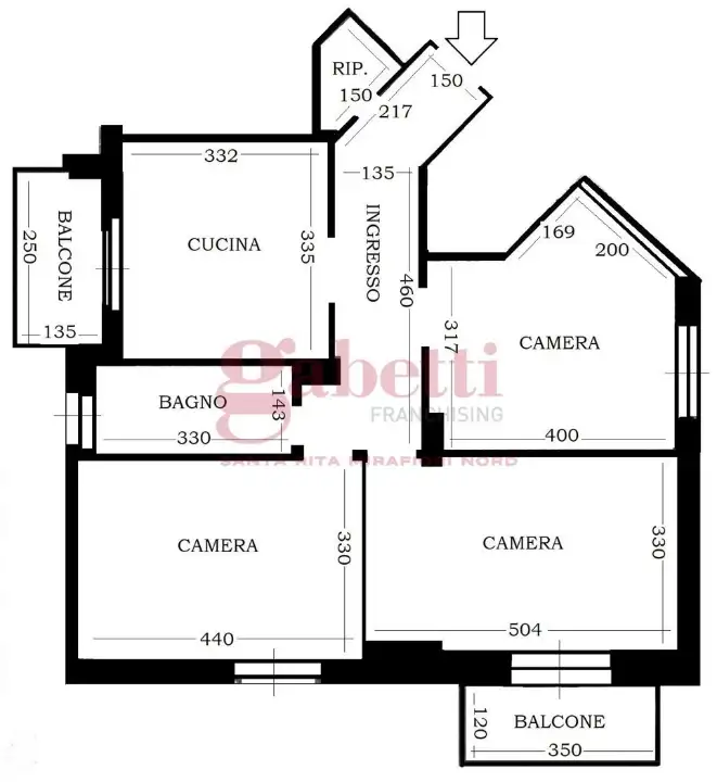 Appartamento - Planimetry 1