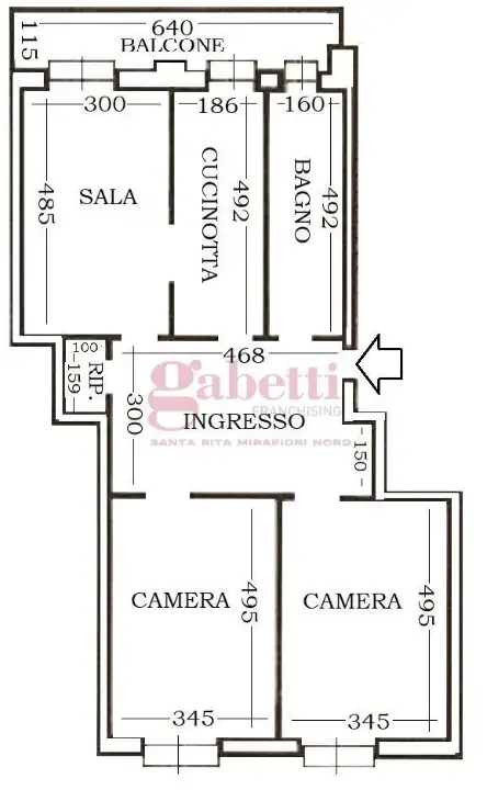 Appartamento - Planimetry 1