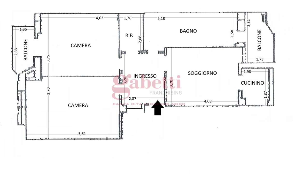 Appartamento - Planimetry 1
