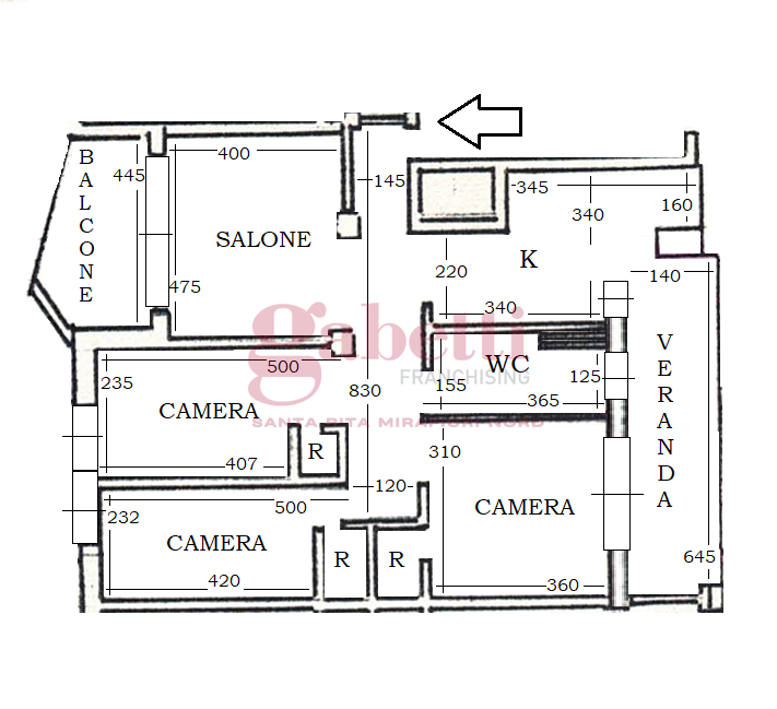 Appartamento - Planimetry 1