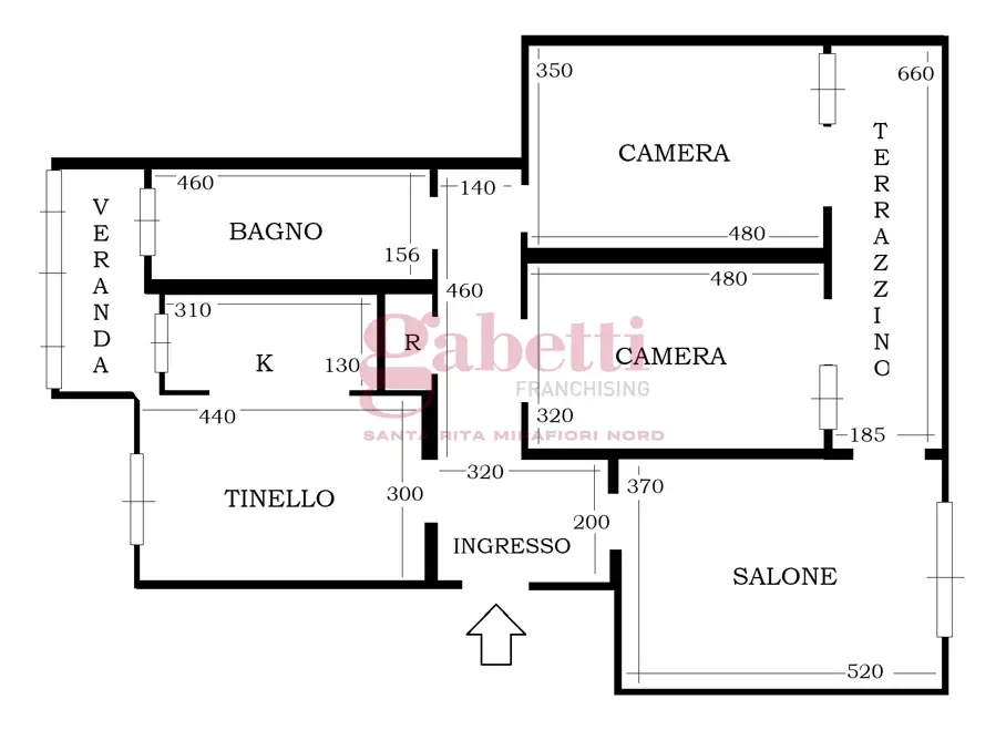 Appartamento - Planimetry 1