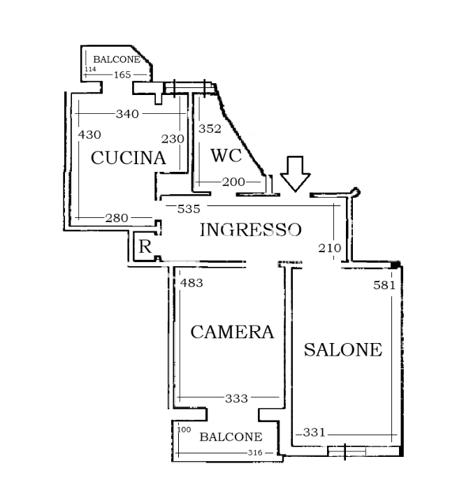 Appartamento - Planimetry 1