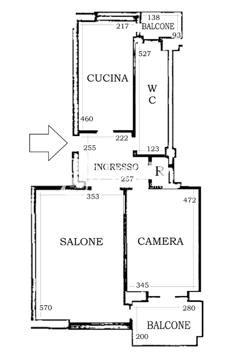 Appartamento - Planimetry 1