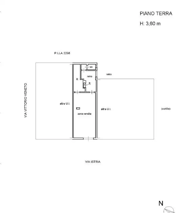 Negozio - Planimetry 1