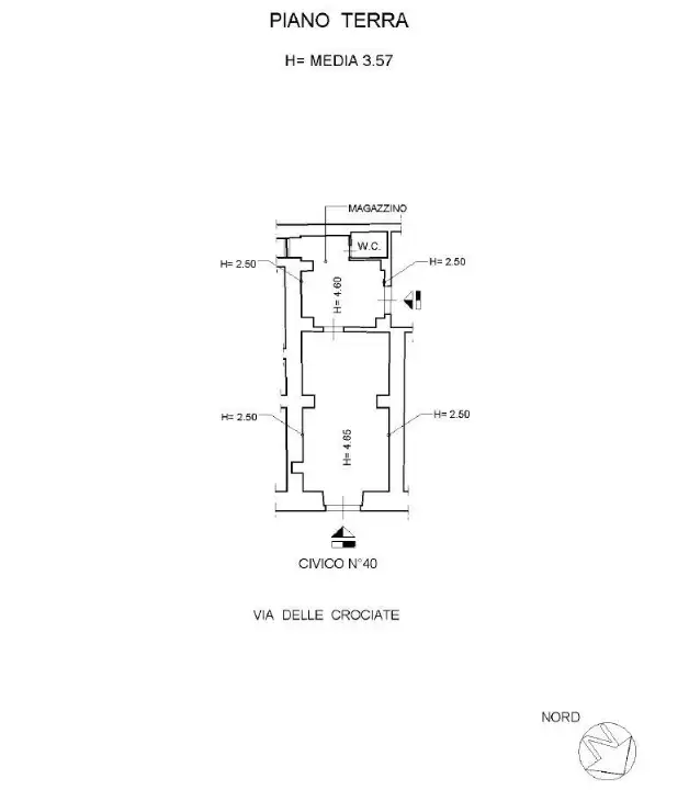 Negozio - Planimetry 1