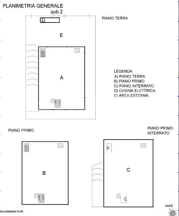 Capannone - Planimetry 1