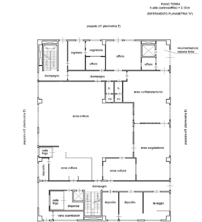 Capannone - Planimetry 2
