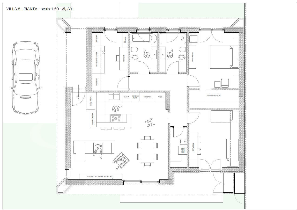 Villa - Planimetry 1