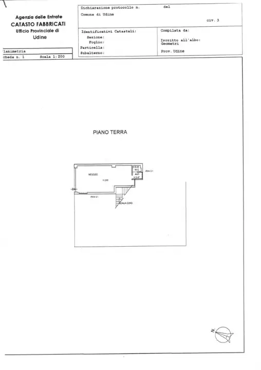 Negozio - Planimetry 1