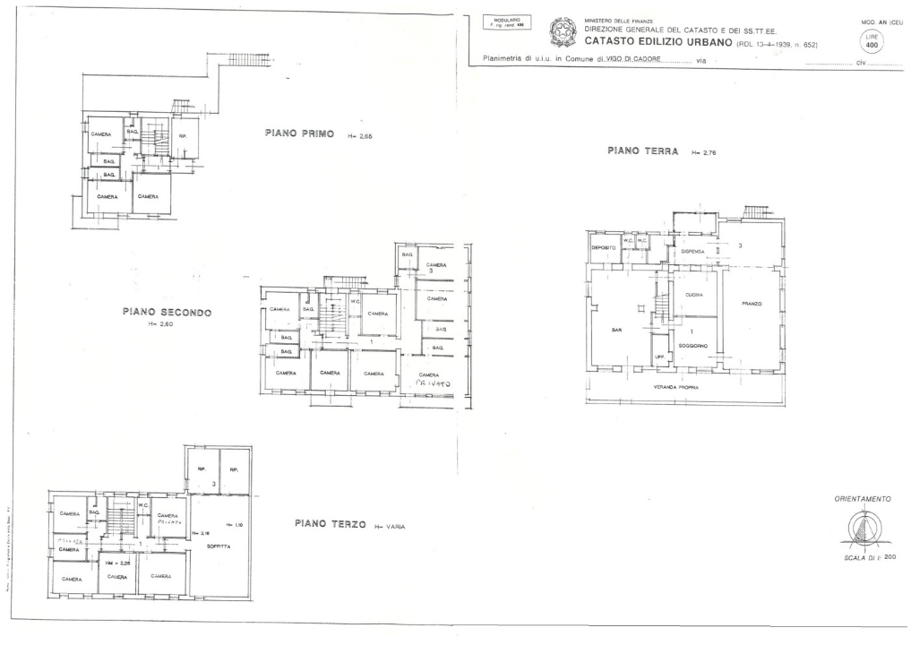 Hotel - Planimetry 1