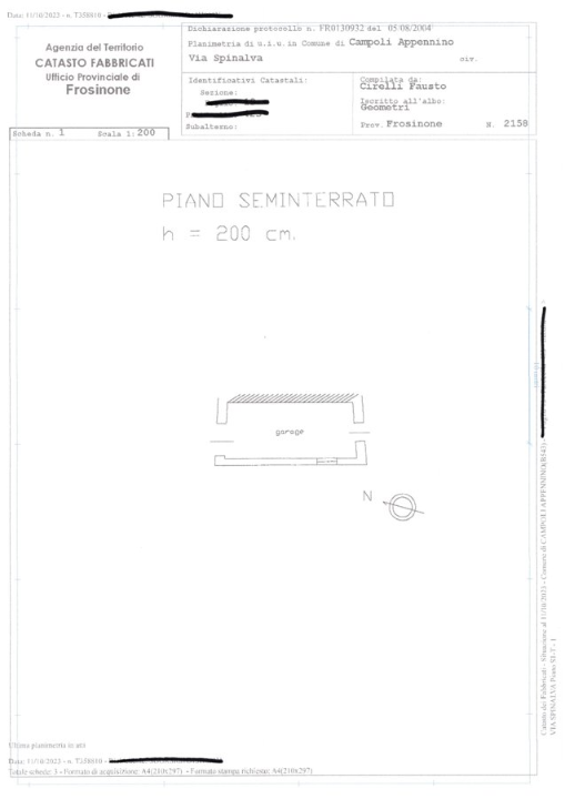 Casa Indipendente - Planimetry 3