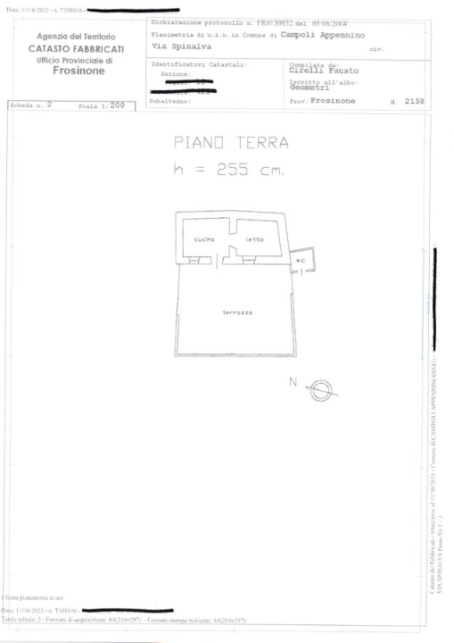 Casa Indipendente - Planimetry 2
