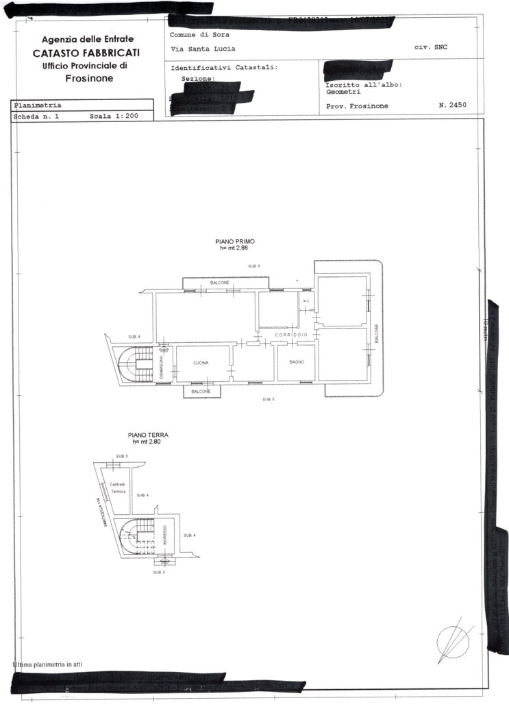 Appartamento - Planimetry 1