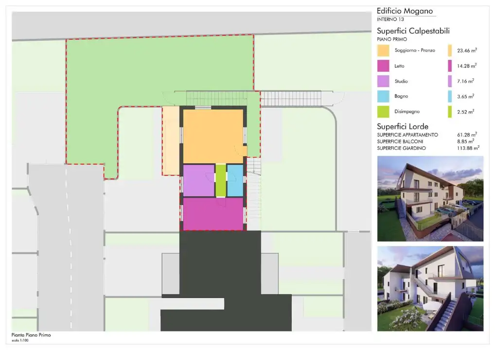 Appartamento - Planimetry 1
