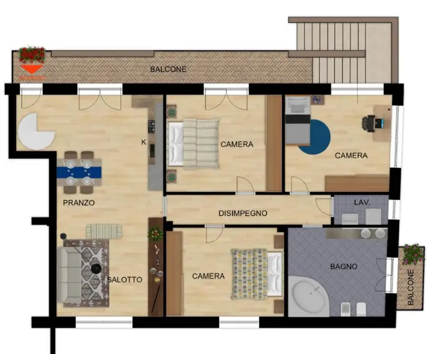 Villa - Planimetry 1