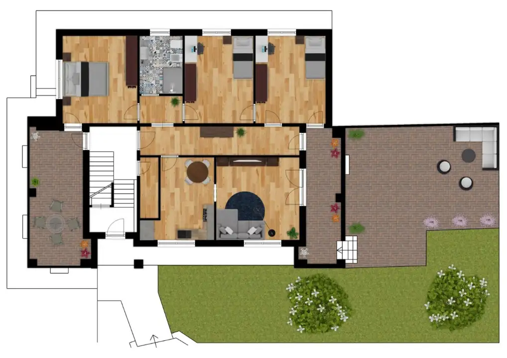 Palazzina - Planimetry 1
