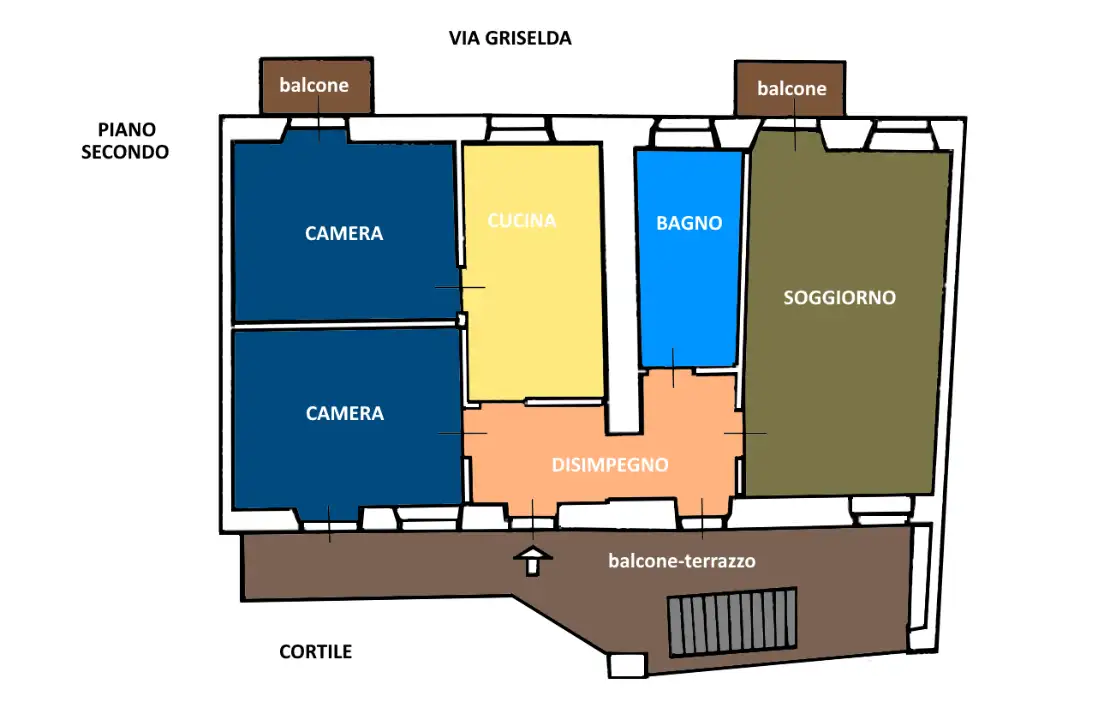 Appartamento - Planimetry 1