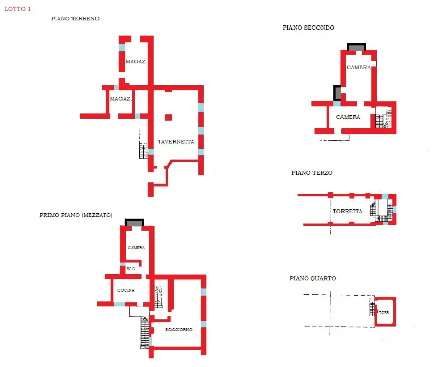 Casa Indipendente - Planimetry 1