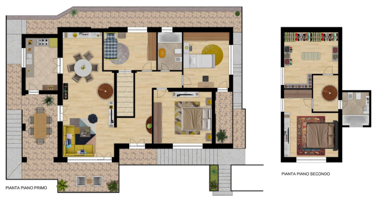 Casa Indipendente - Planimetry 1