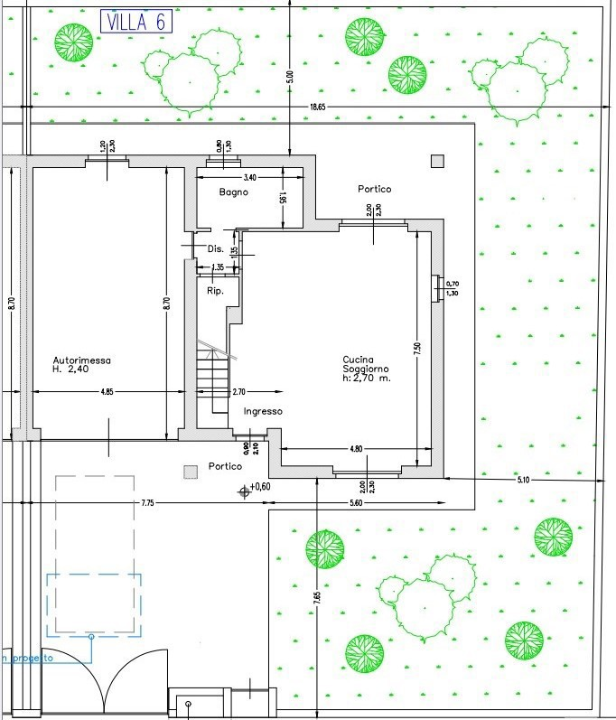 Villa - Planimetry 1