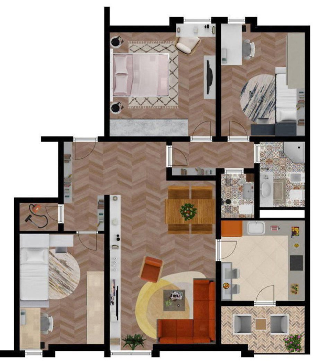 Appartamento - Planimetry 1