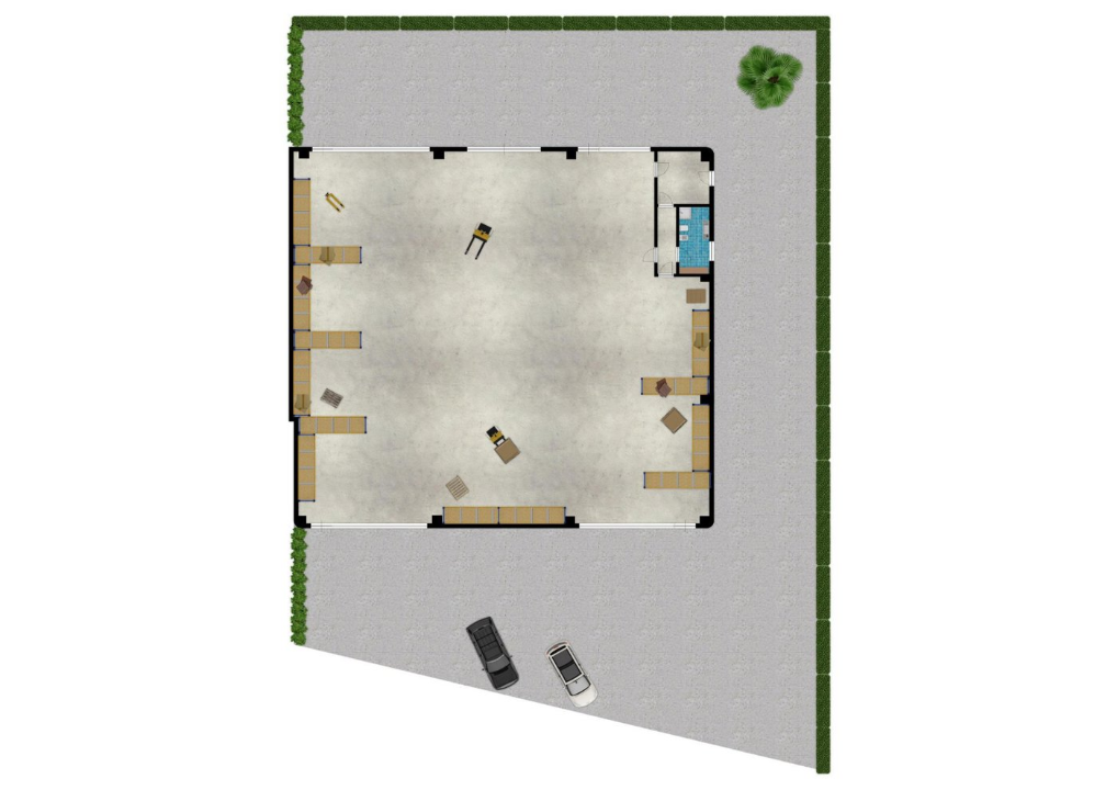 Capannone - Planimetry 1