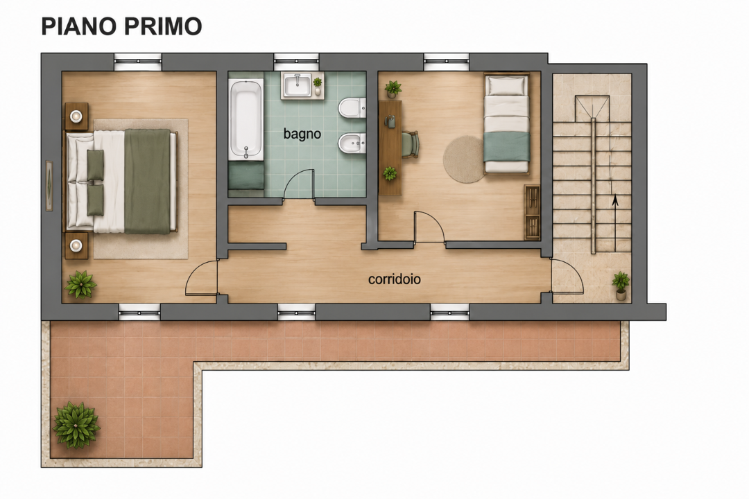 Appartamento - Planimetry 1