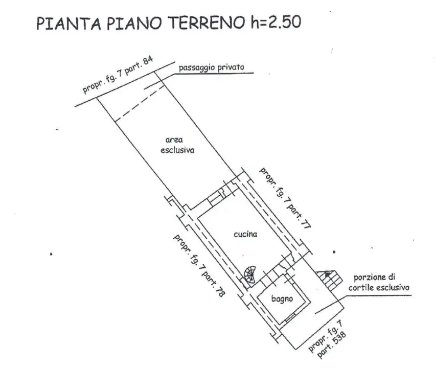 Casa Indipendente - Planimetry 3