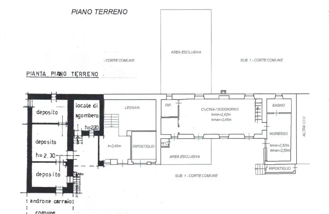 Casa Indipendente - Planimetry 1