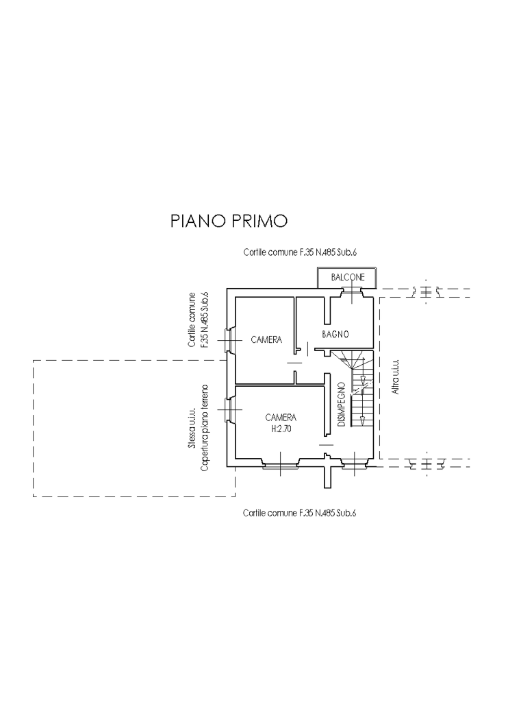 Casa Indipendente - Planimetry 2