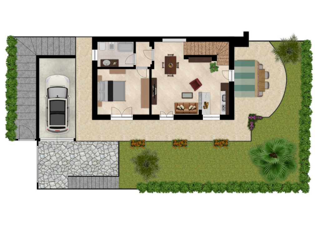 Villa - Planimetry 1