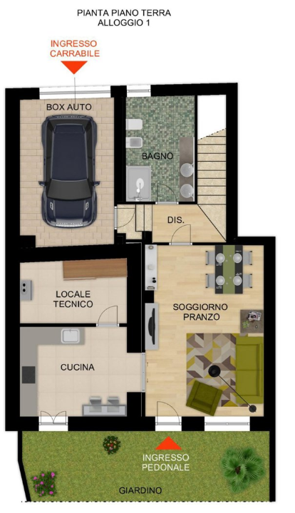 Villa - Planimetry 1