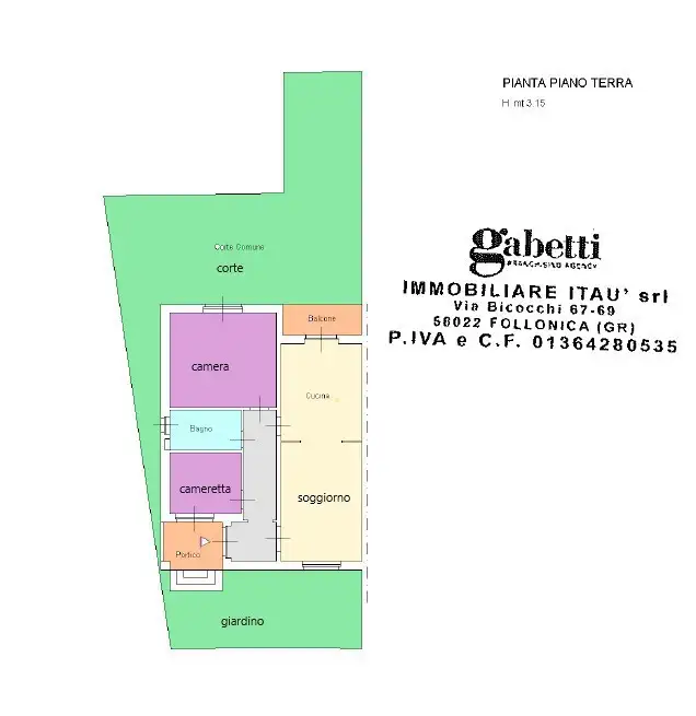 Villa - Planimetry 1