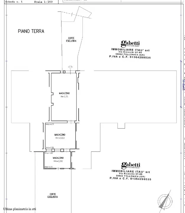 Magazzino - Planimetry 1