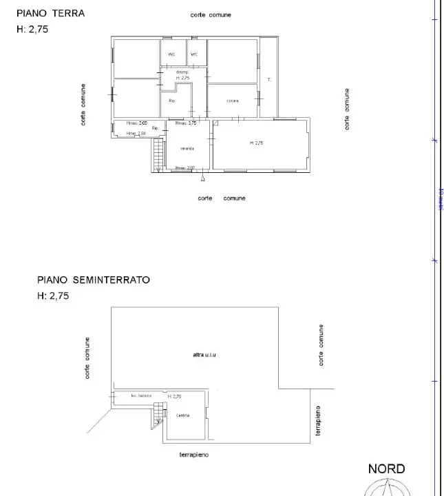 Casa Indipendente - Planimetry 1