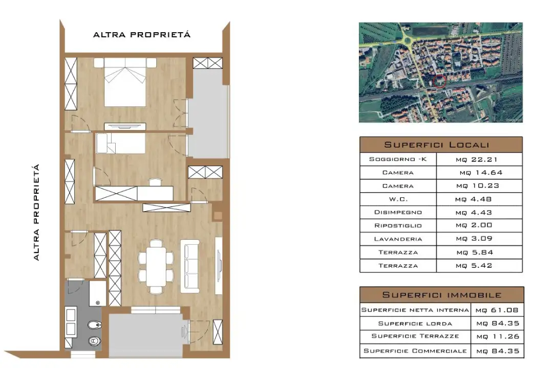 Appartamento - Planimetry 1