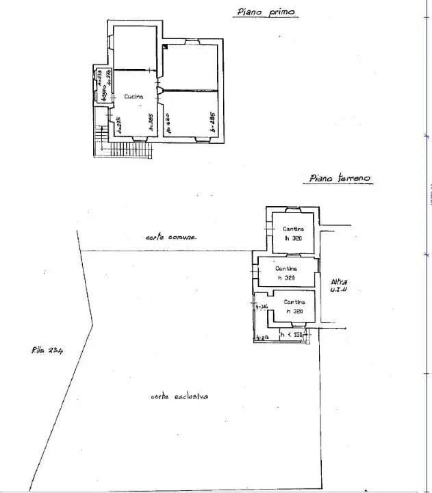 Casa Indipendente - Planimetry 1