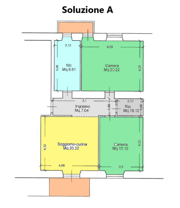 Appartamento - Planimetry 1