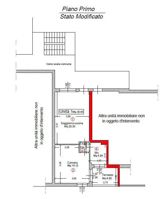 Appartamento - Planimetry 1