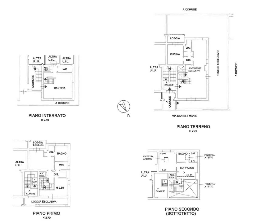 Appartamento - Planimetry 1