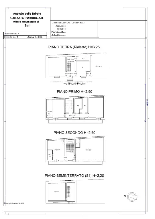 Casa Indipendente - Planimetry 1