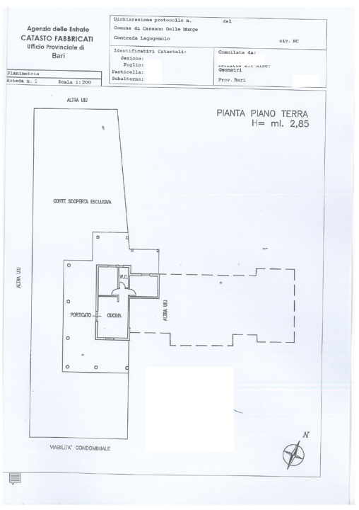 Villa - Planimetry 1